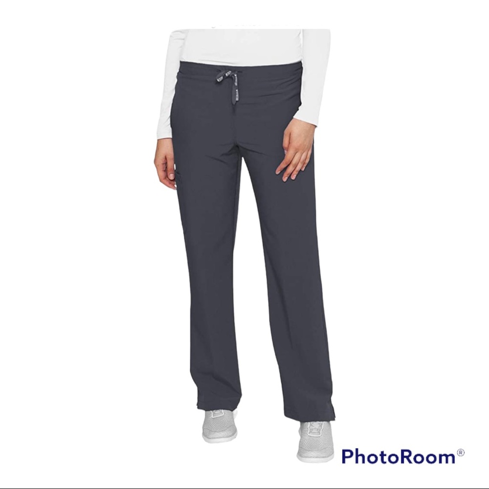 Med Couture Energy 1 Cargo Pocket Pant for Women, Pewter, Large